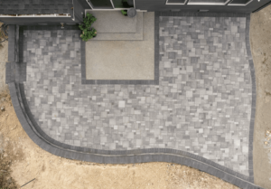 paver patio border ideas